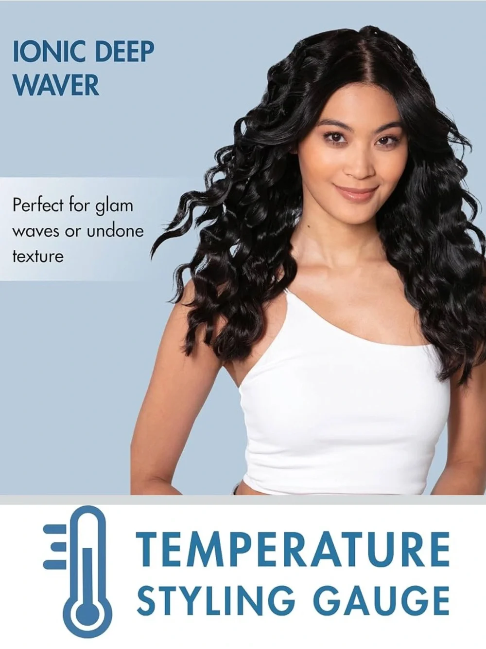BaBylissPRO Ionic Deep Waver New No Box Display